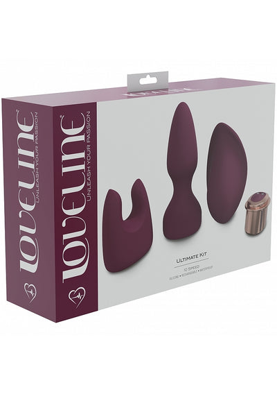 Loveline Pleasure Kit-Burgundy