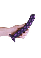 Ouch Beaded G-Spot 8" - Purple