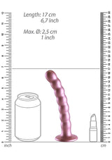 Ouch Beaded G-Spot 6.5" - Rose