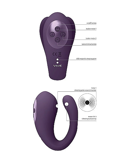 VIVE Yoko Triple Action-Purple