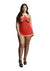 Merry Babydoll Red-Queen Size
