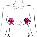 Pasties: Neon Pink Shroom