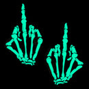 Pasties: Skelton Middle Finger Glow in the Dark