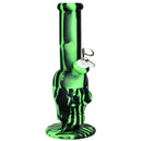 11" Silicone Skull Bong Assorted Colours