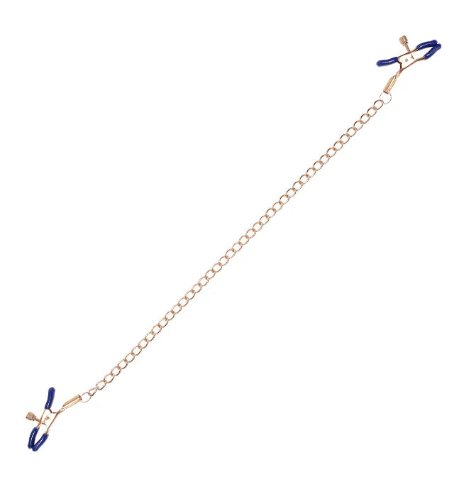Sex & Mischief Cougar Chain Nipple Clamps