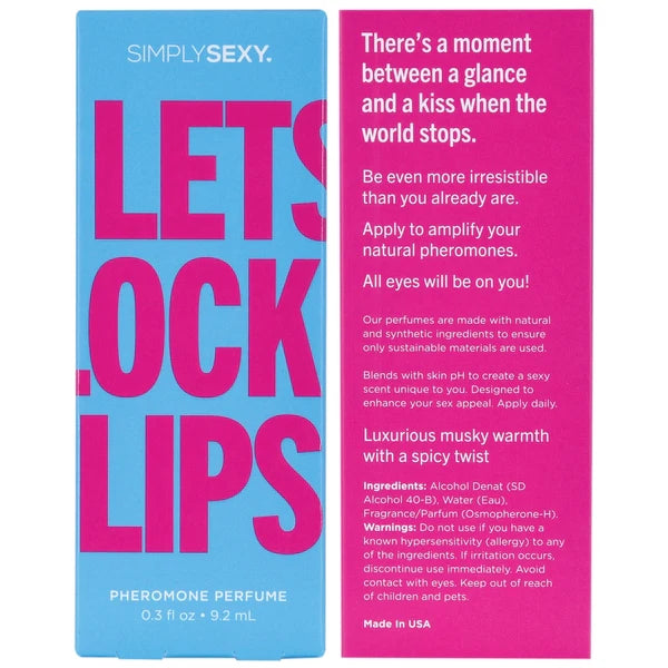 Simply Sexy Pheromones 9ml - Let's Lock Lips