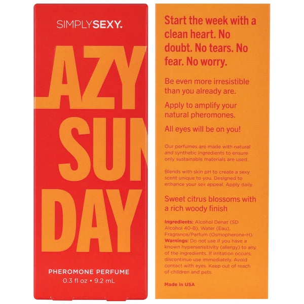 Simply Sexy Pheromones 9ml - Lazy Sunday