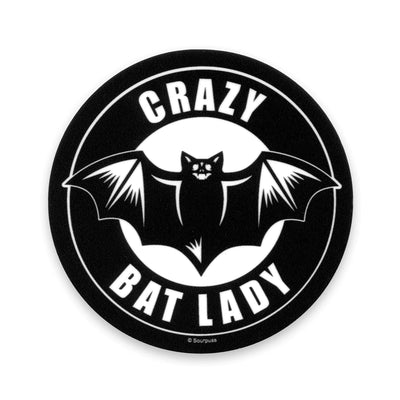 Sticker: Sourpuss Crazy Bat Lady