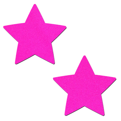 Pasties: Neon Pink Star