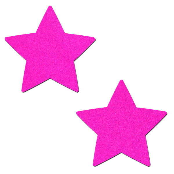 Pasties: Neon Pink Star