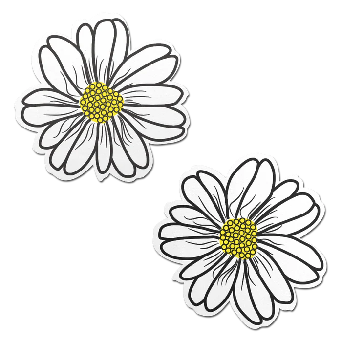 Pasties: Wild Flower White/Yellow