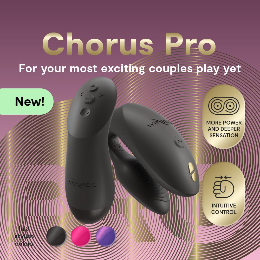 We-Vibe Chorus Pro-Satin Black