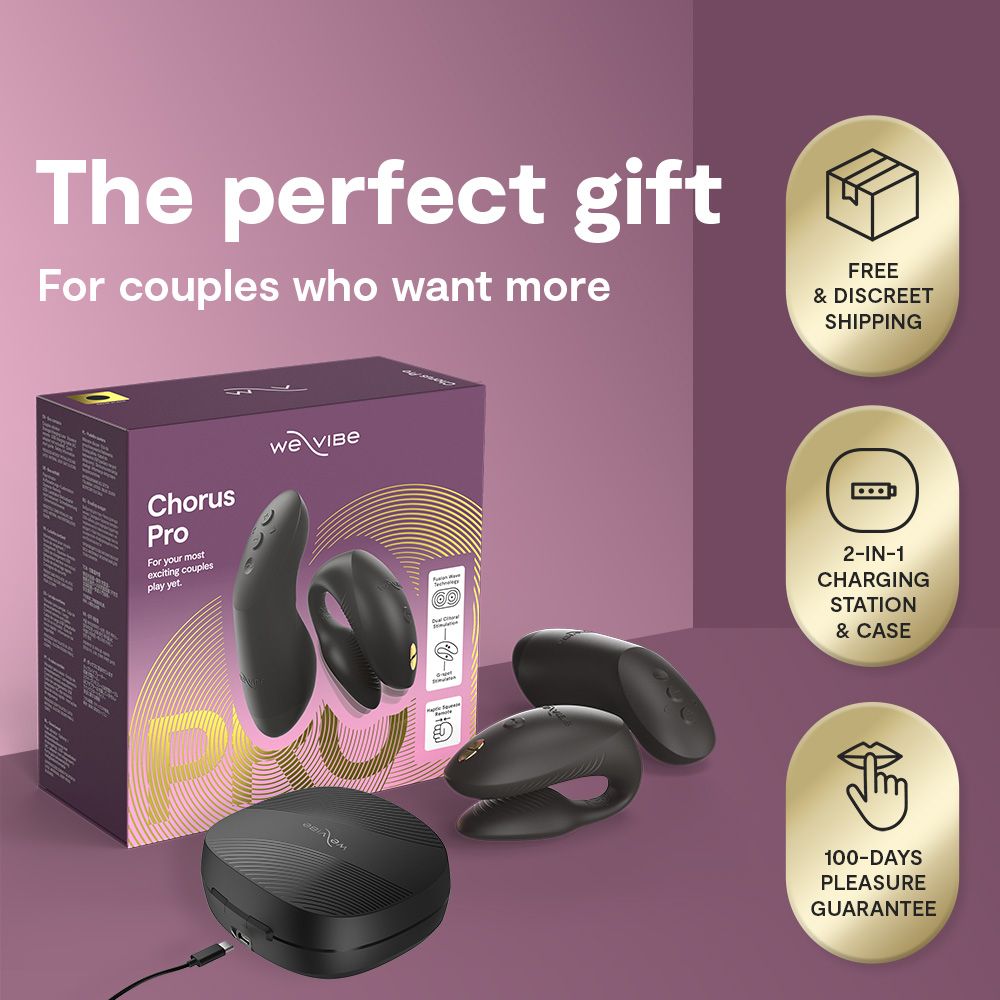 We-Vibe Chorus Pro-Satin Black