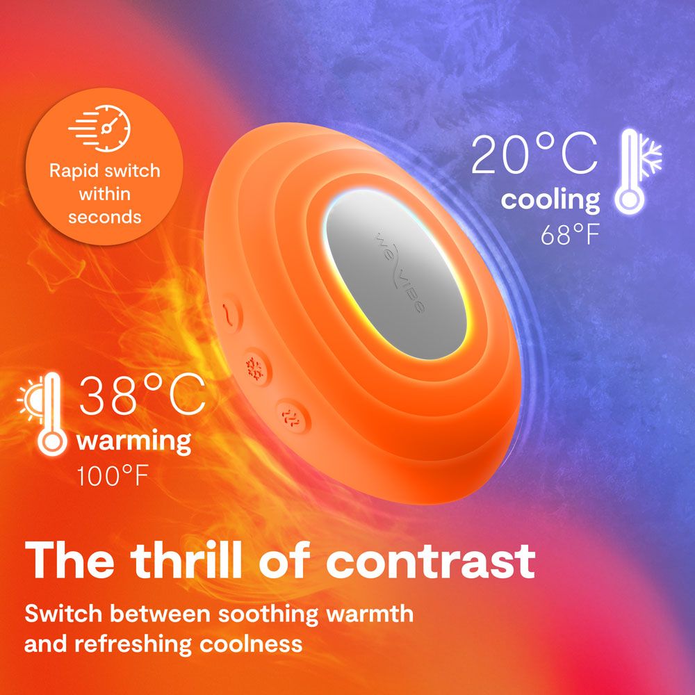 We-Vibe Temp-Tangerine