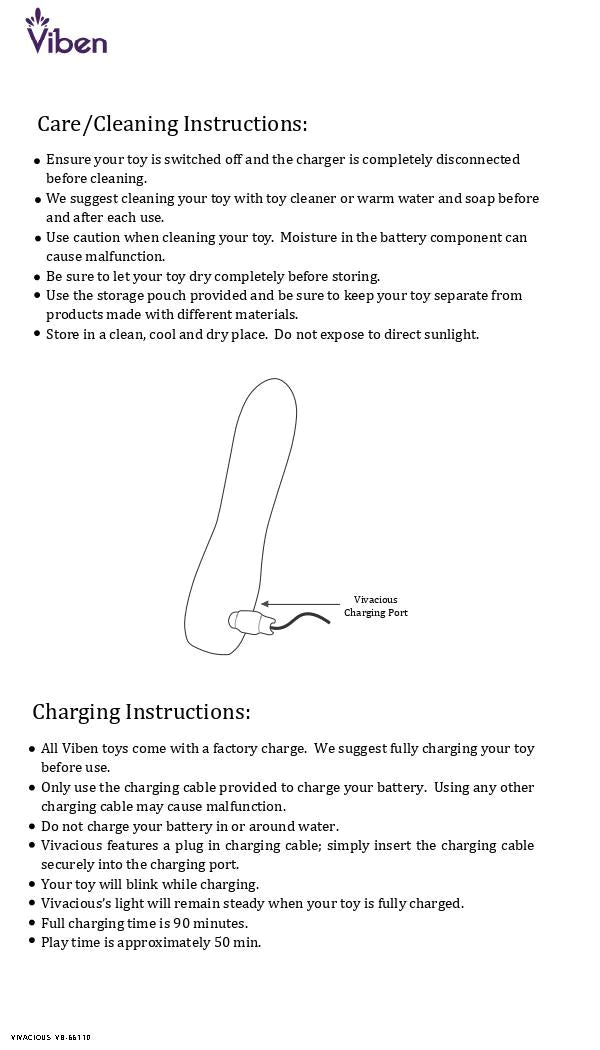 Viben Vivacious Bullet-Violet