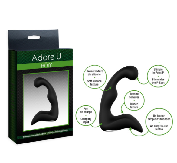 Adore U Hom Vibrating Prostate Stimulator