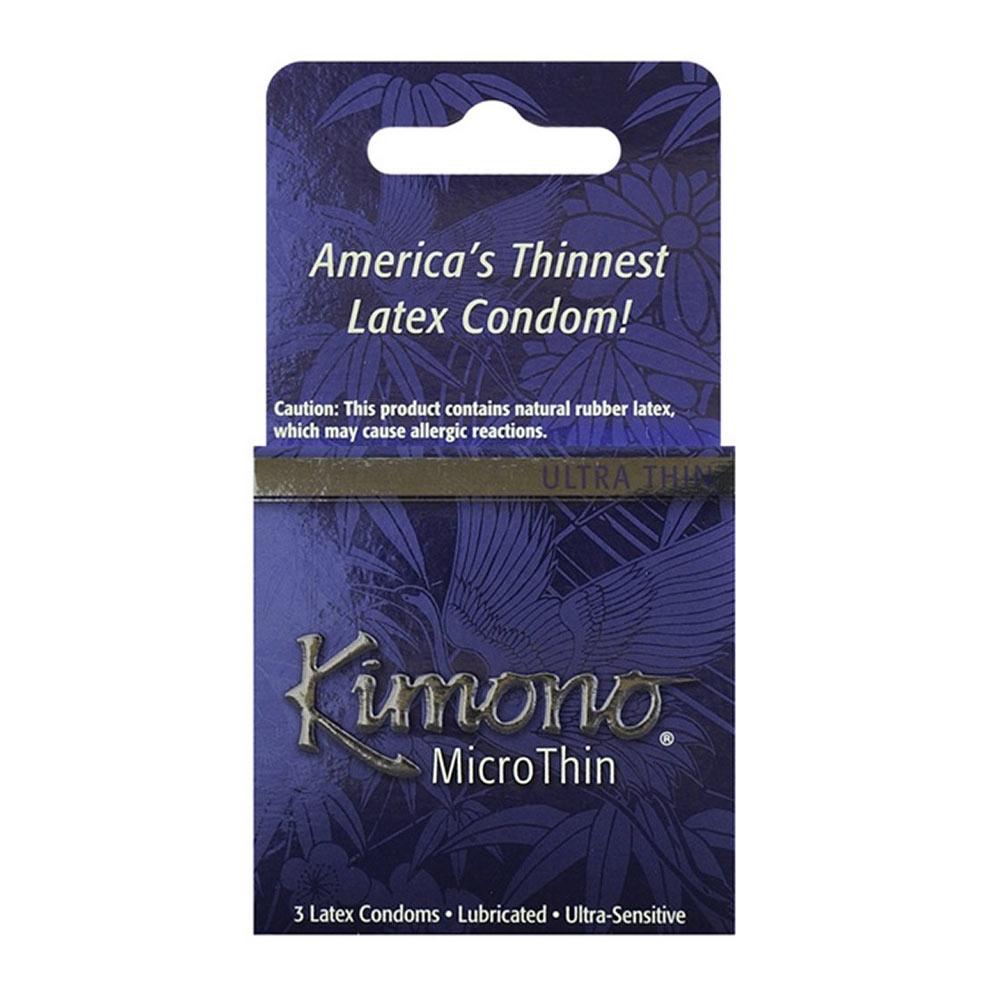 Kimono Microthin Ultra Thin 3pk