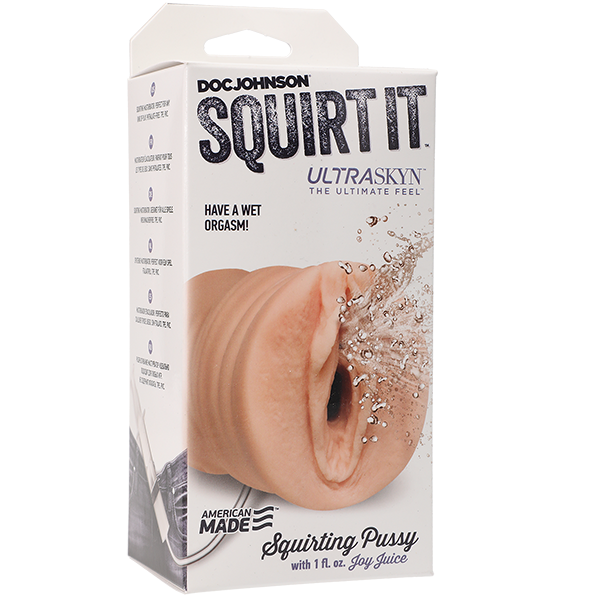 Squirt It Pussy w/1oz Joy Juice