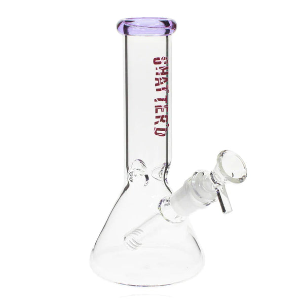 Bong: SHATTER'D Basic Beaker-Purple