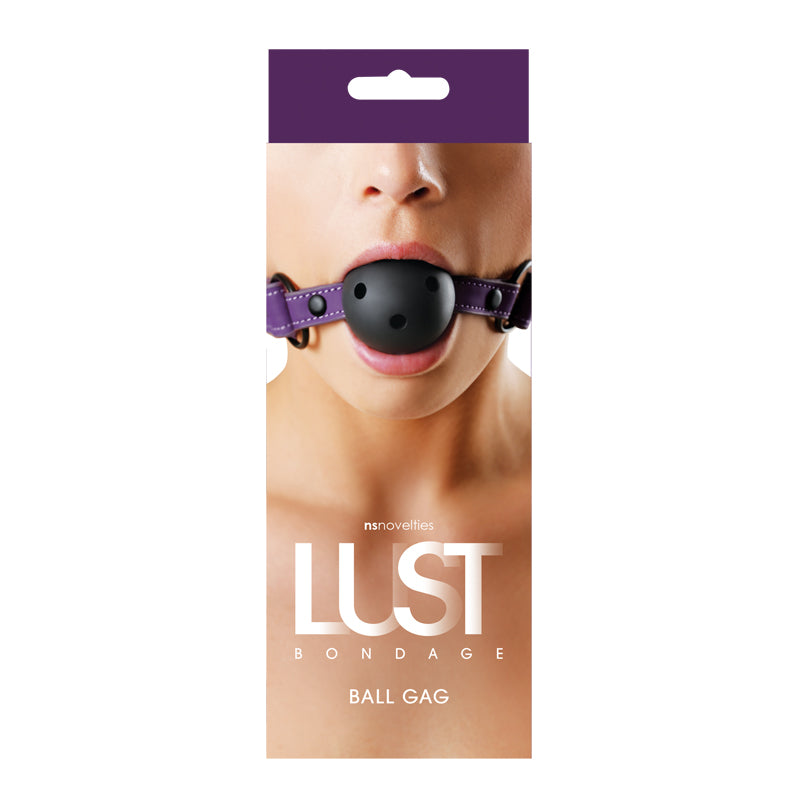 LUST Ball Gag-Purple