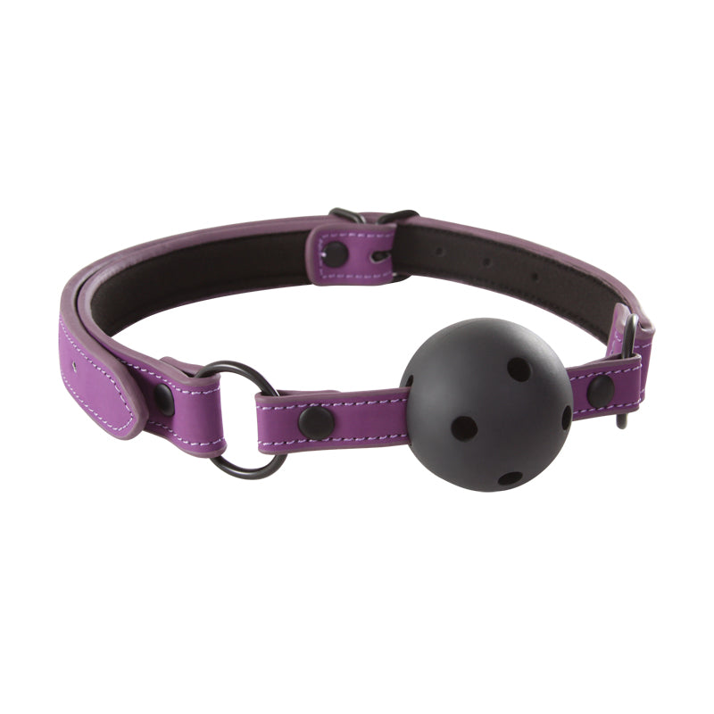 LUST Ball Gag-Purple