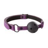 LUST Ball Gag-Purple