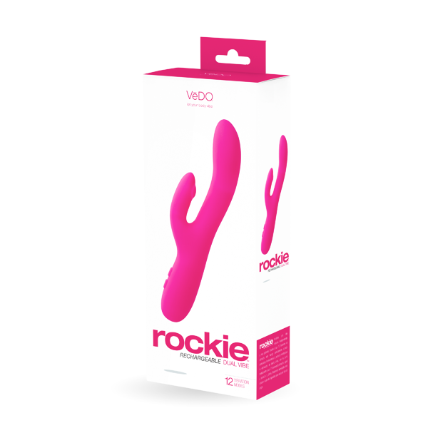 Rockie Rechargeable Dual Vibe-Pink