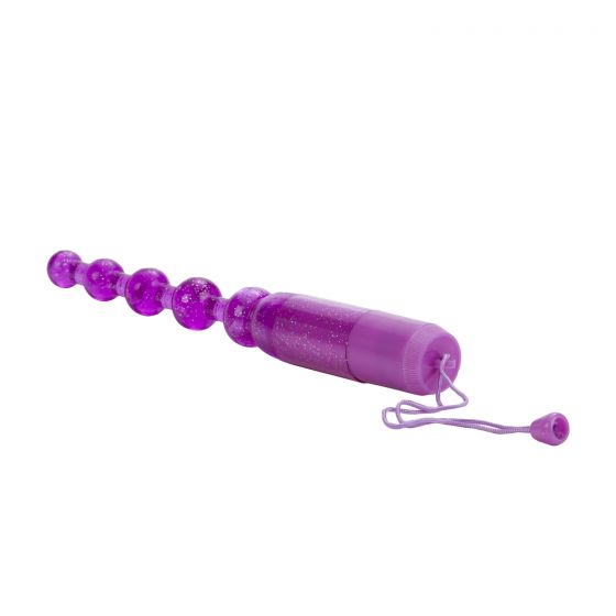 Vibrating Pleasure Beads-Purple