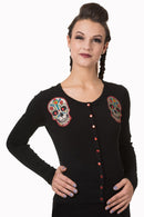 Sugar Skull Cardigan-Small