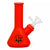 Bong:5" Lit Silicone -Red