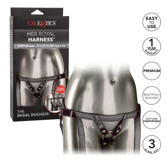 Regal Duchess Harness - Pewter