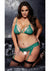 3pc Strappy Set Teal- Queen Size
