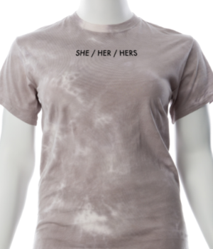 T Shirt: They Tee-Medium Tie Dye