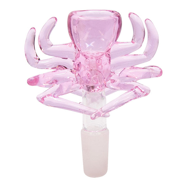 Bowl: Glass Tarantula 14mm-Pink