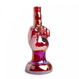 Bong: Retro Glass 10" Flippin The Bird