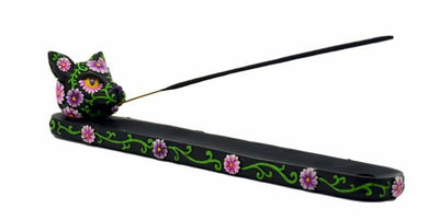 Day of the Dead Cat incense holder