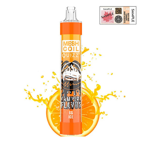 Quizz Disposable 2%-Orange Soda Ice