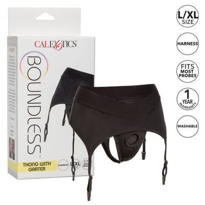 Boundless Thong/Garter-L/XL