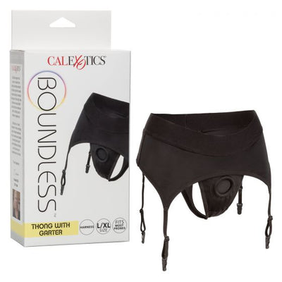 Boundless Thong/Garter-L/XL