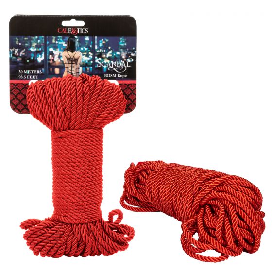 Scandal BDSM Rope-Red 30M (100ft)