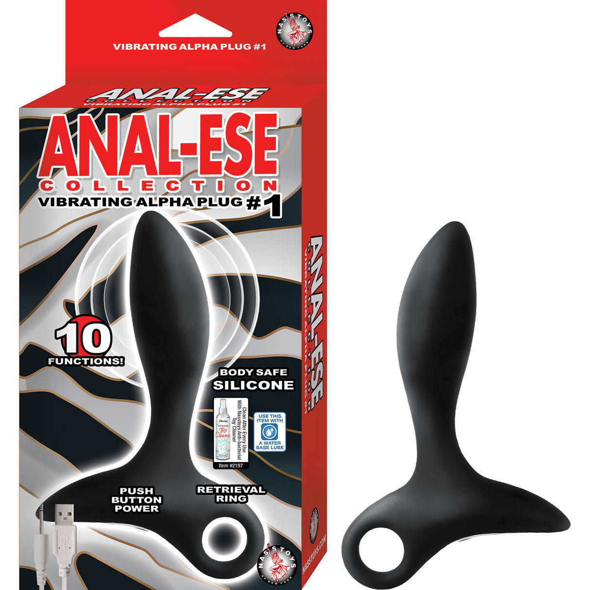 Anal-Ese Collection 1 Vibrating Alpha Plug