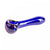 Pipe:Red Eye Glass 3.25" Econo Swirl Hand Pipe- Blue