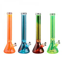 Bong: 18" Day Glow Beaker- Assorted Colours