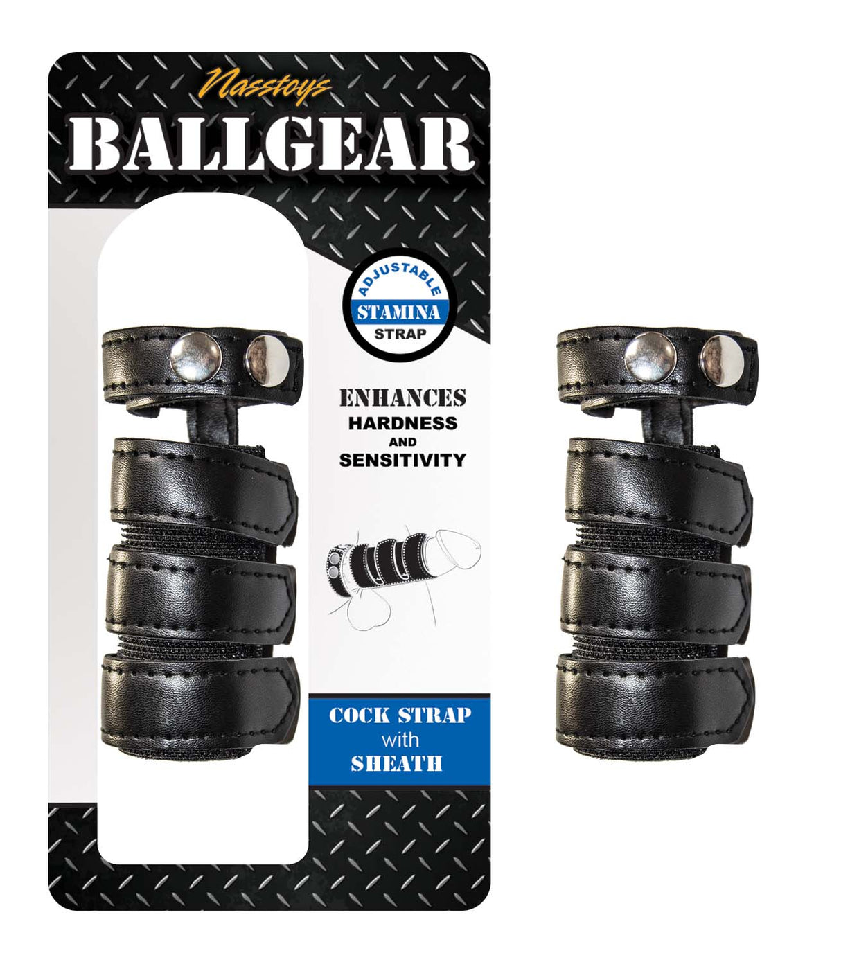 Ballgear Cock Strap with Sheath