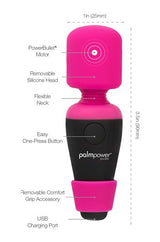 Palm Power Pocket-Fuchsia