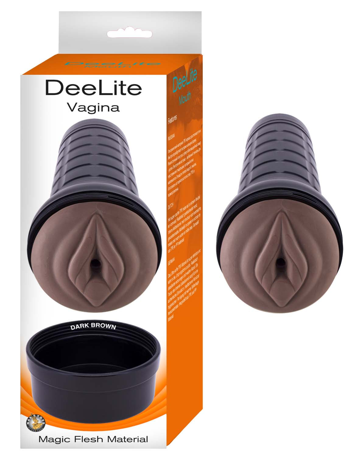 Deelite Vagina - Dark Brown