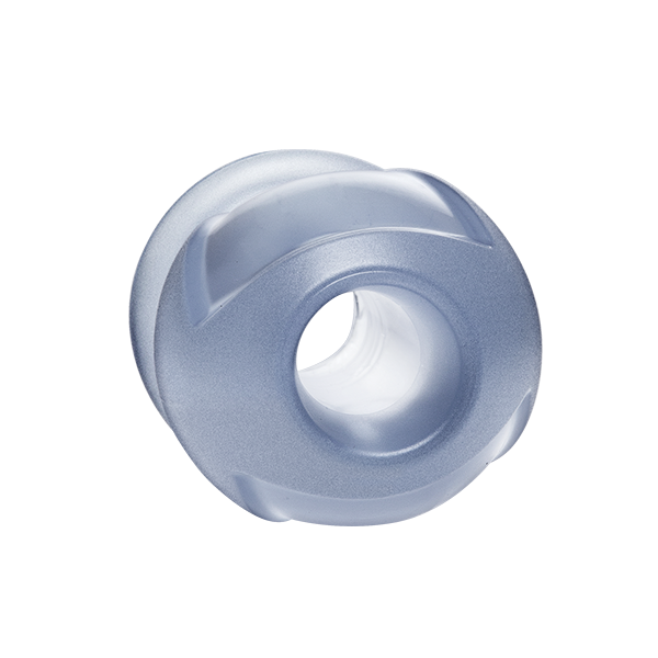 Open Hollow Tunnel Plug-Clear