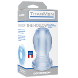Open Hollow Tunnel Plug-Clear