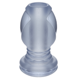 Open Hollow Tunnel Plug-Clear