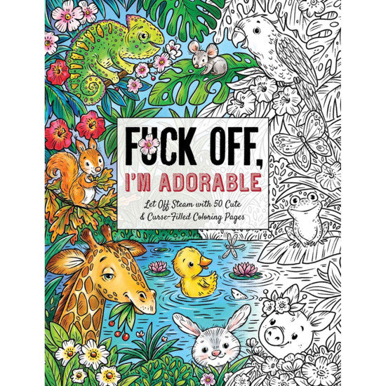 Coloring Book: FO I'm Adorable